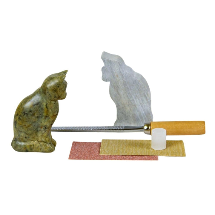 Studiostone Creative - Soapstone Carving Kit - Materials - Bella Luna Toys