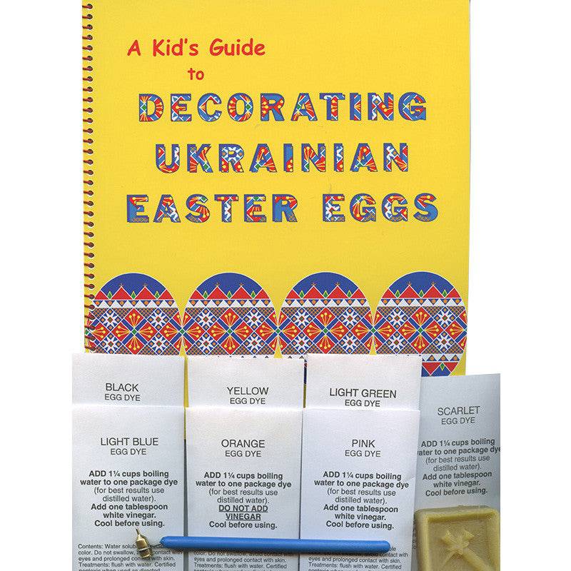A Kid's Guide to Decorating Ukrainian Easter Eggs Kit