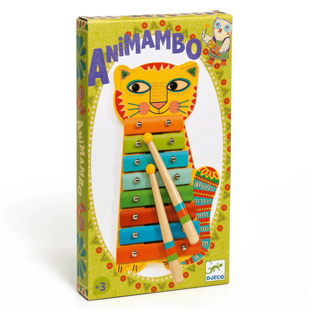 Djeco - Animambo Metallophone Musical Instrument - Bella Luna Toys