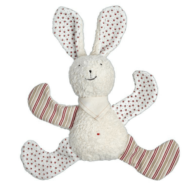 Organic Cuddle Bunny Rabbit - Soft Baby Toy - Bella Luna Toys