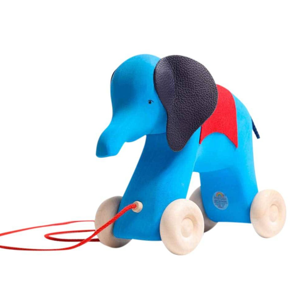 Otto Elephant Push Toy - Grimm's Spiel & Holz - Bella Luna Toys
