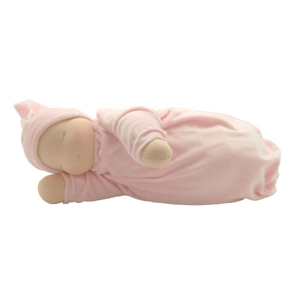 Little Heavy Baby Waldorf Doll - Petal Pink | Bella Luna Toys