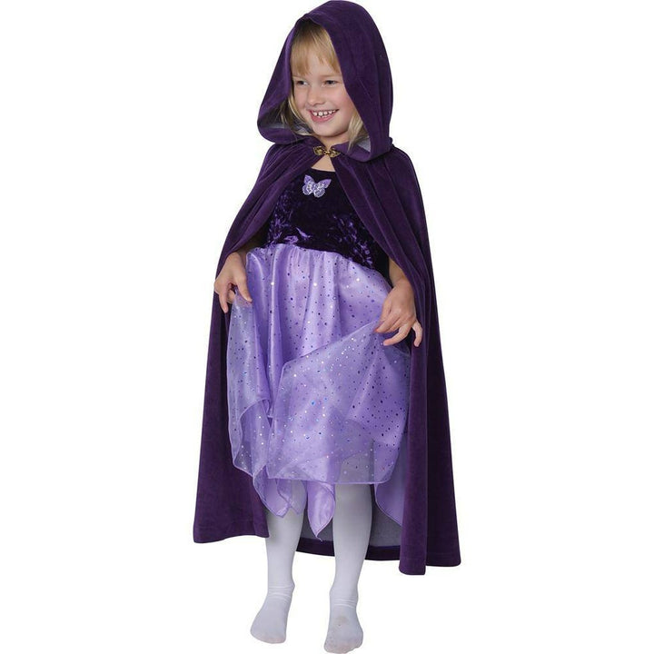 Fairy-Finery-purple-velour-Cape-Bella-Luna-Toys