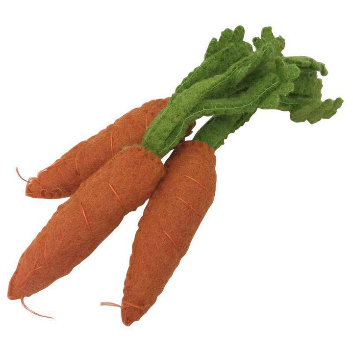 Felt Carrots - Play Food - Bella Luna Toys