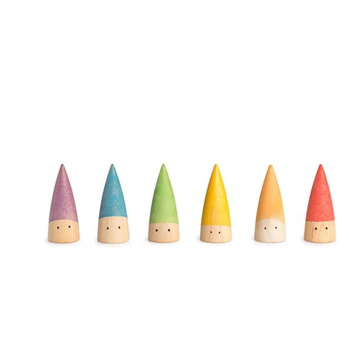 Grapat- Colorful wooden baby gnomes- Bella Luna Toys