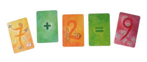 Grimm's Illustrated Math Cards, Extra Numbers Set