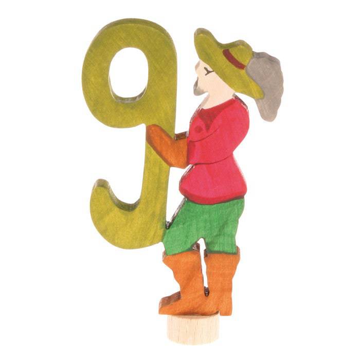 Grimm's Fairy Tale Birthday Ring Numbers - 9 - Musketeer