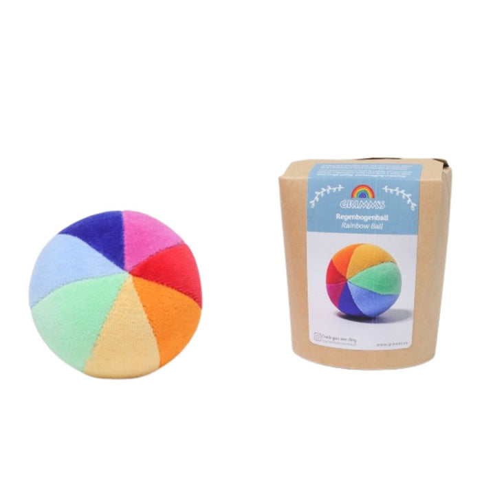 Grimm's Soft Rainbow Ball - Baby, Toddler Toy