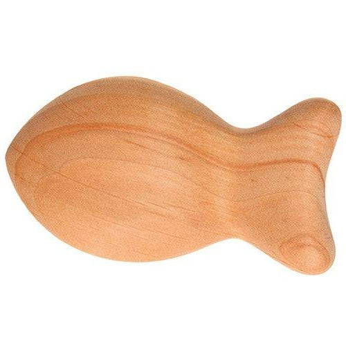 Wooden Fish Baby Rattle, Grimms Spiel & Holz