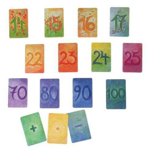 Grimm's Number Math Cards, Set of 64 