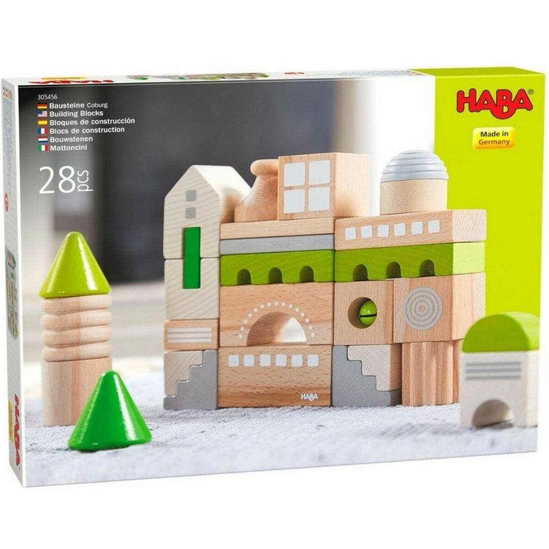 HABA Coburg Wooden Building Blocks Set