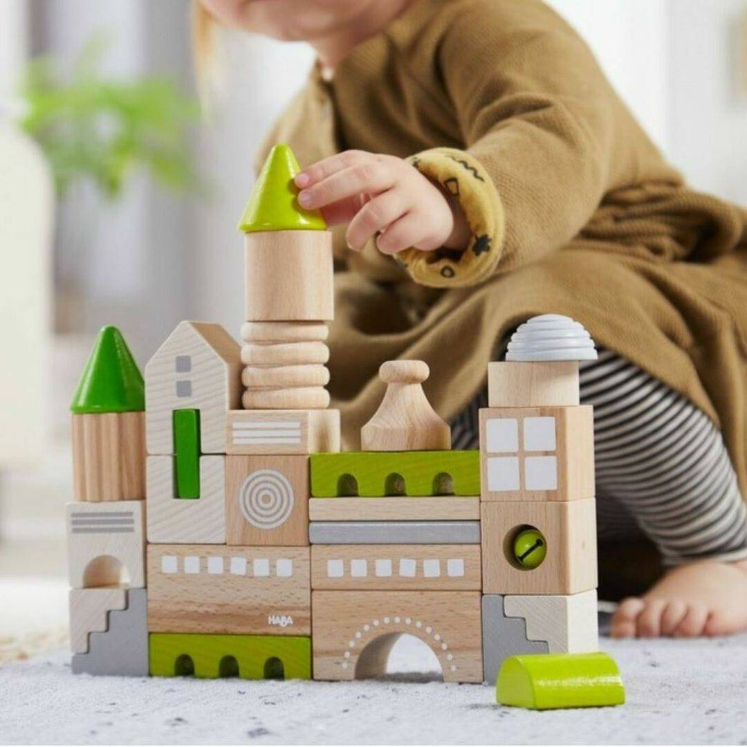 Haba Blocks HABA Coburg Wooden Building Blocks Set