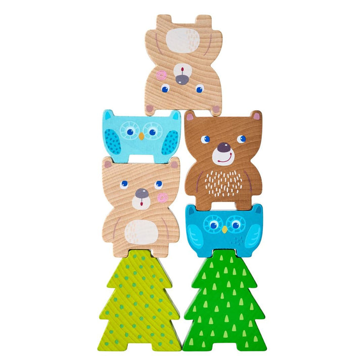 HABA Forest Friends Stacking Toy- Wooden Toys- Bella Luna Toys 