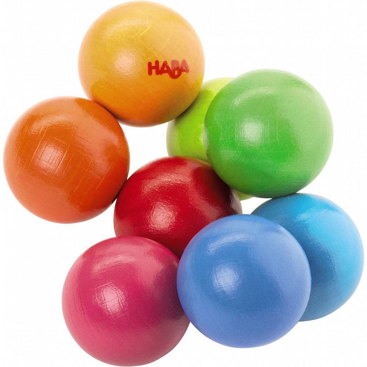 Haba magica wooden beads grasper baby clutching toy