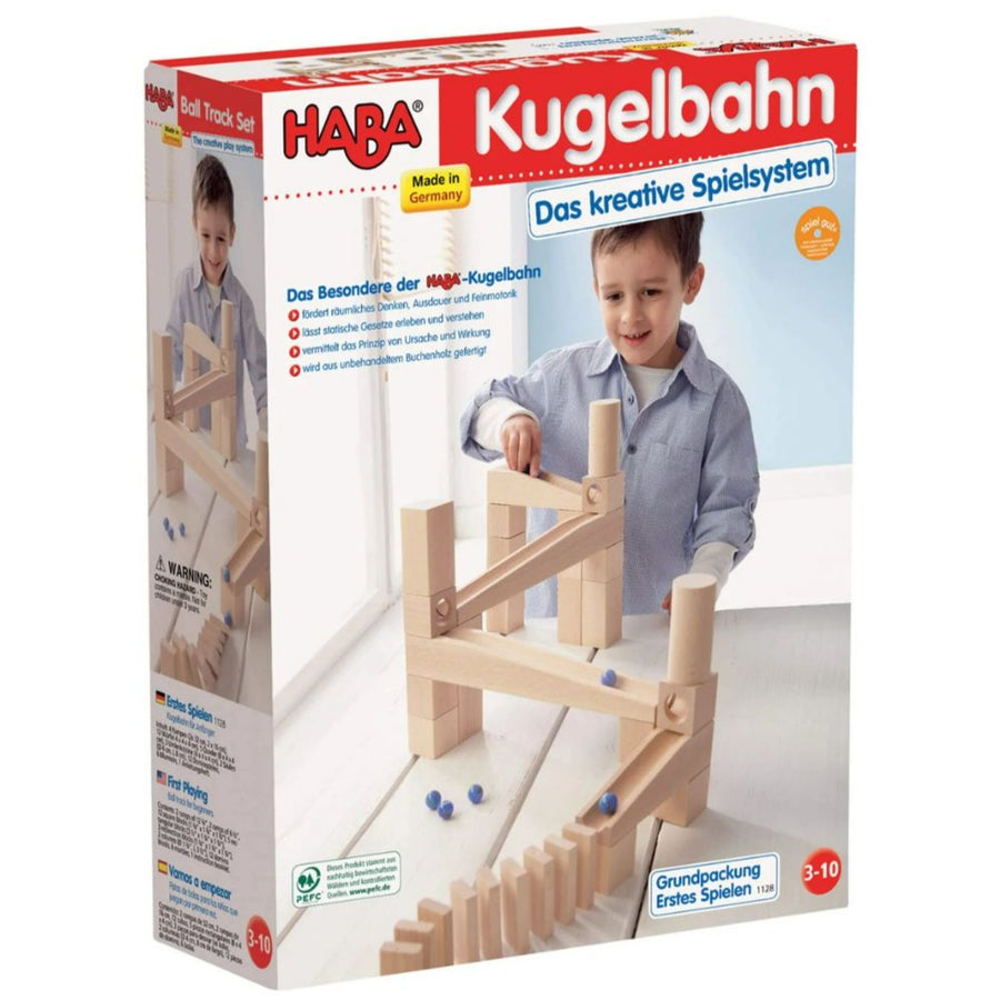 HABA Wooden Marble Run Starter Set