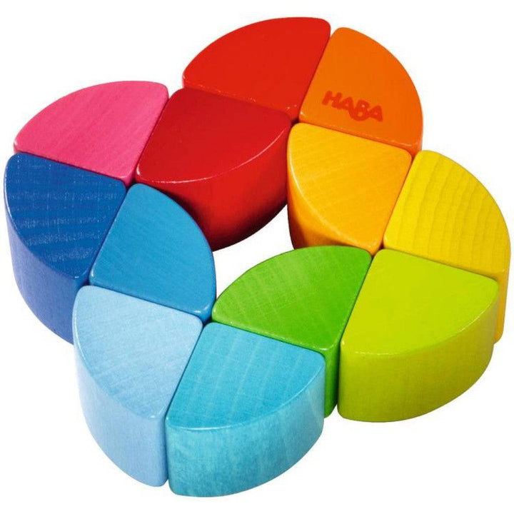 HABA - Rainbow Ring Wooden Clutching Toy