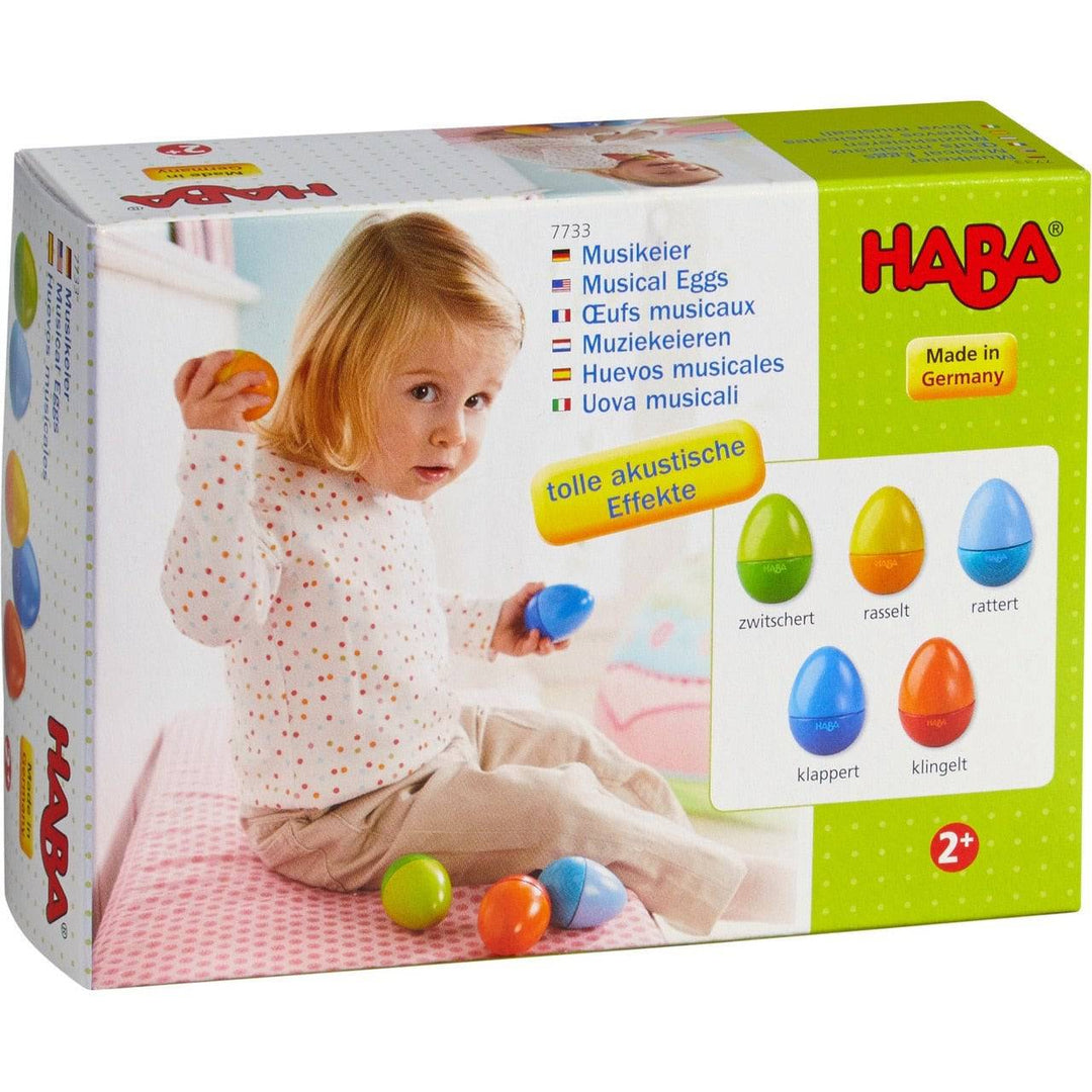 HABA Musical Eggs  - Bella Luna Toys