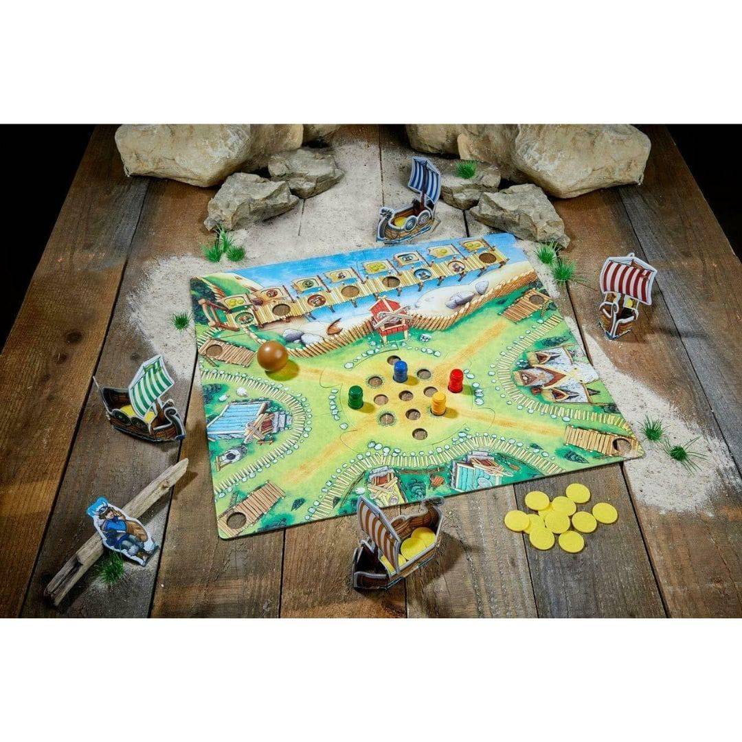 Haba - Valley of the Vikings board game (lifestyle image)- Bella Luna Toys