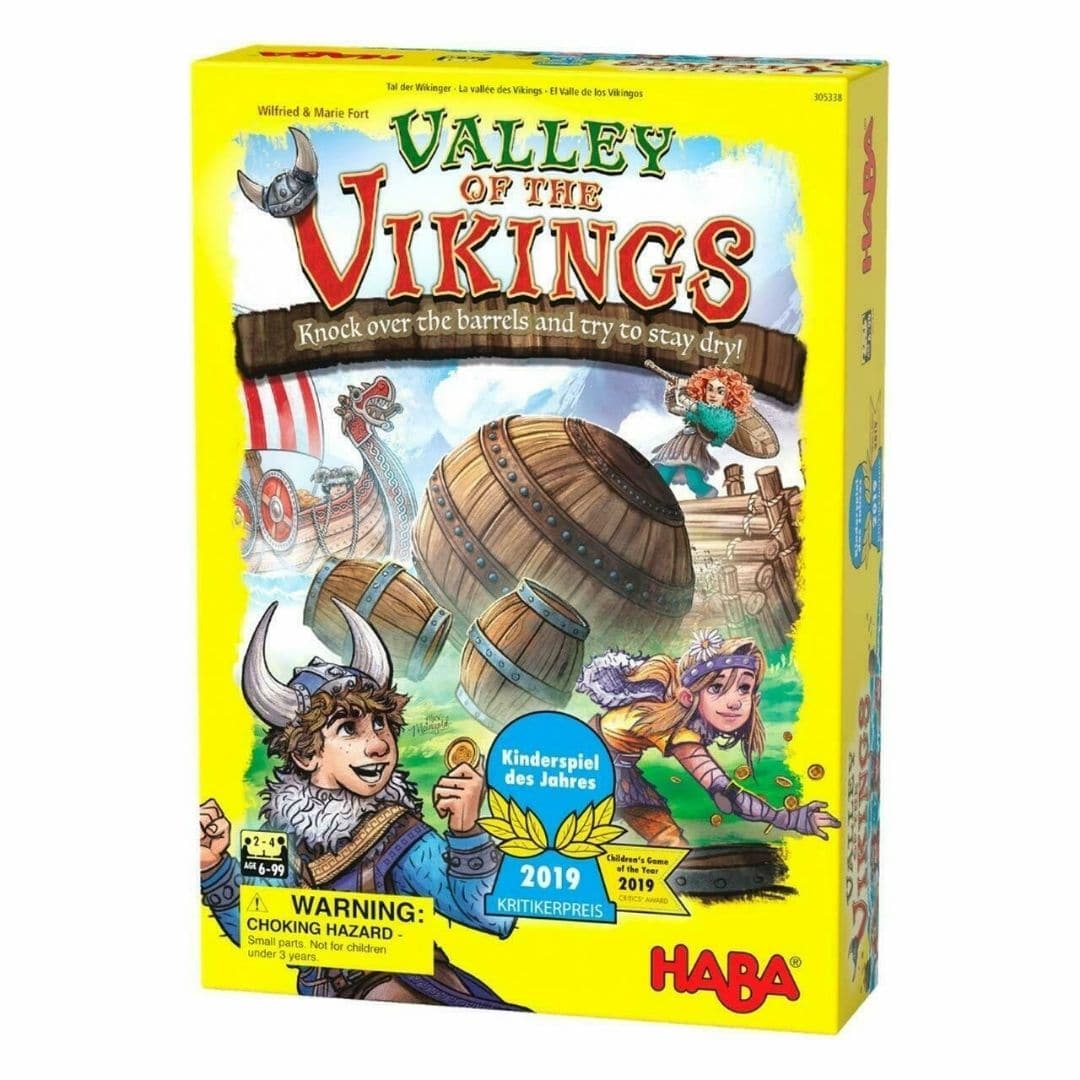 Haba - Valley of the Vikings board game (box)- Bella Luna Toys