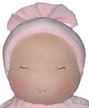 Heavy Baby Waldorf Doll, Face Detail