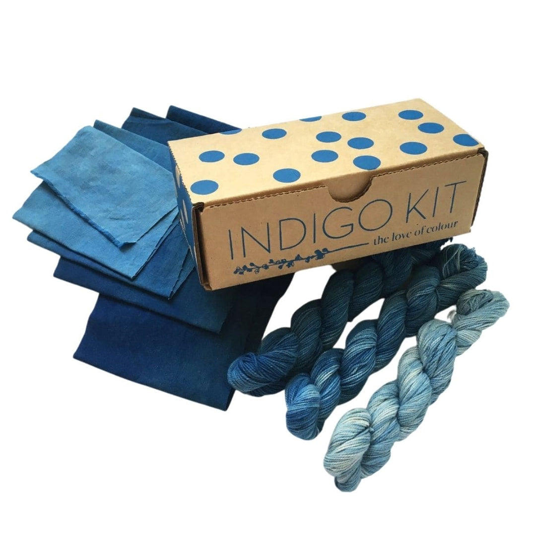 Indigo Collection Label Indigo Dye