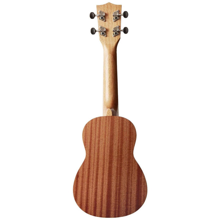kala mahogany soprano ukulele back