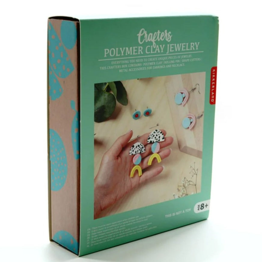 Kikkerland- Crafters Clay Jewelry Kit- Arts and Crafts- Bella Luna Toys
