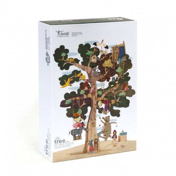 Londji My Tree Reversible Puzzle - 50 Pieces - Jigsaw Puzzles - Oompa Toys