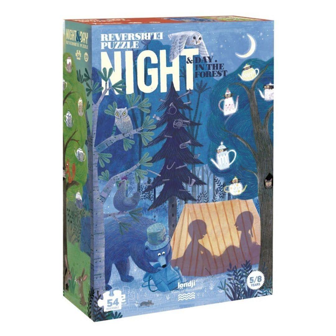 Londji - Night and Day Reversible Puzzle - Bella Luna Toys