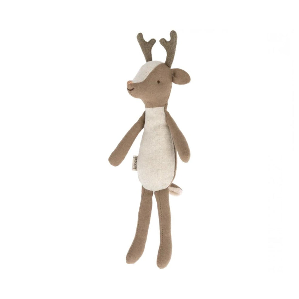 Maileg Deer, Big brother -  Brown and creme colored children's stuffed toy, standing- Bella Luna Toys