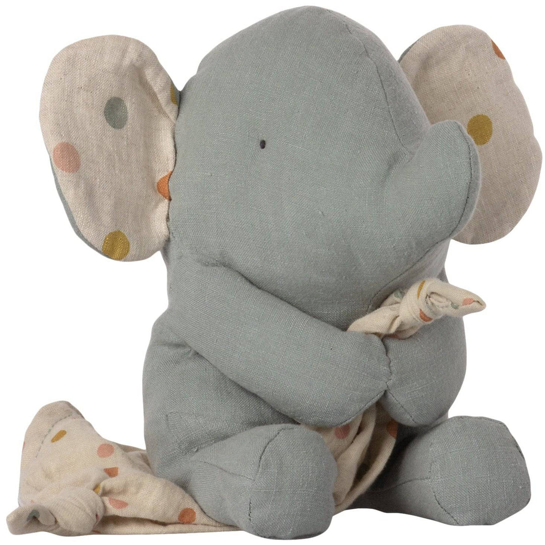 Maileg Lullaby Friends Elephant with Blanket - Stuffed Animals -  Bella Luna Toys