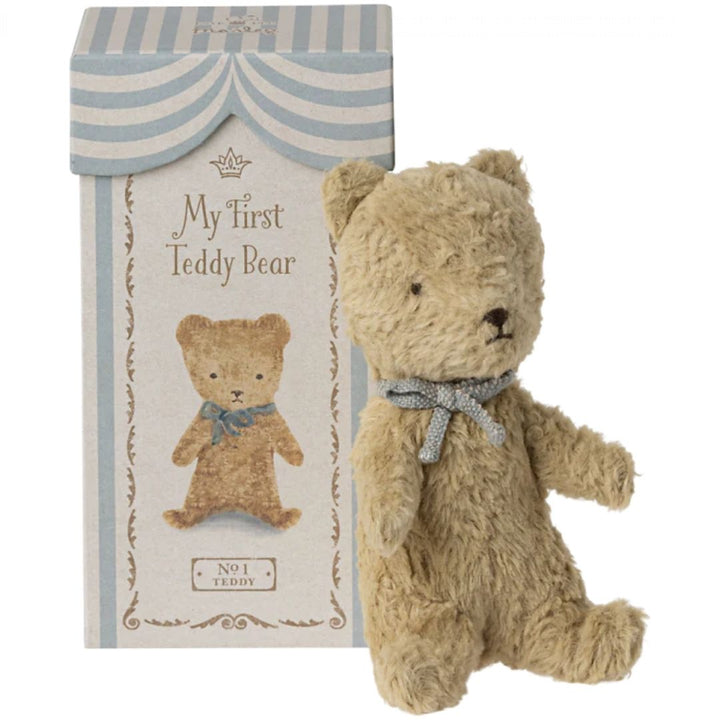 My First Teddy, Sand- Stuffed Animals- Bella Luna Toys