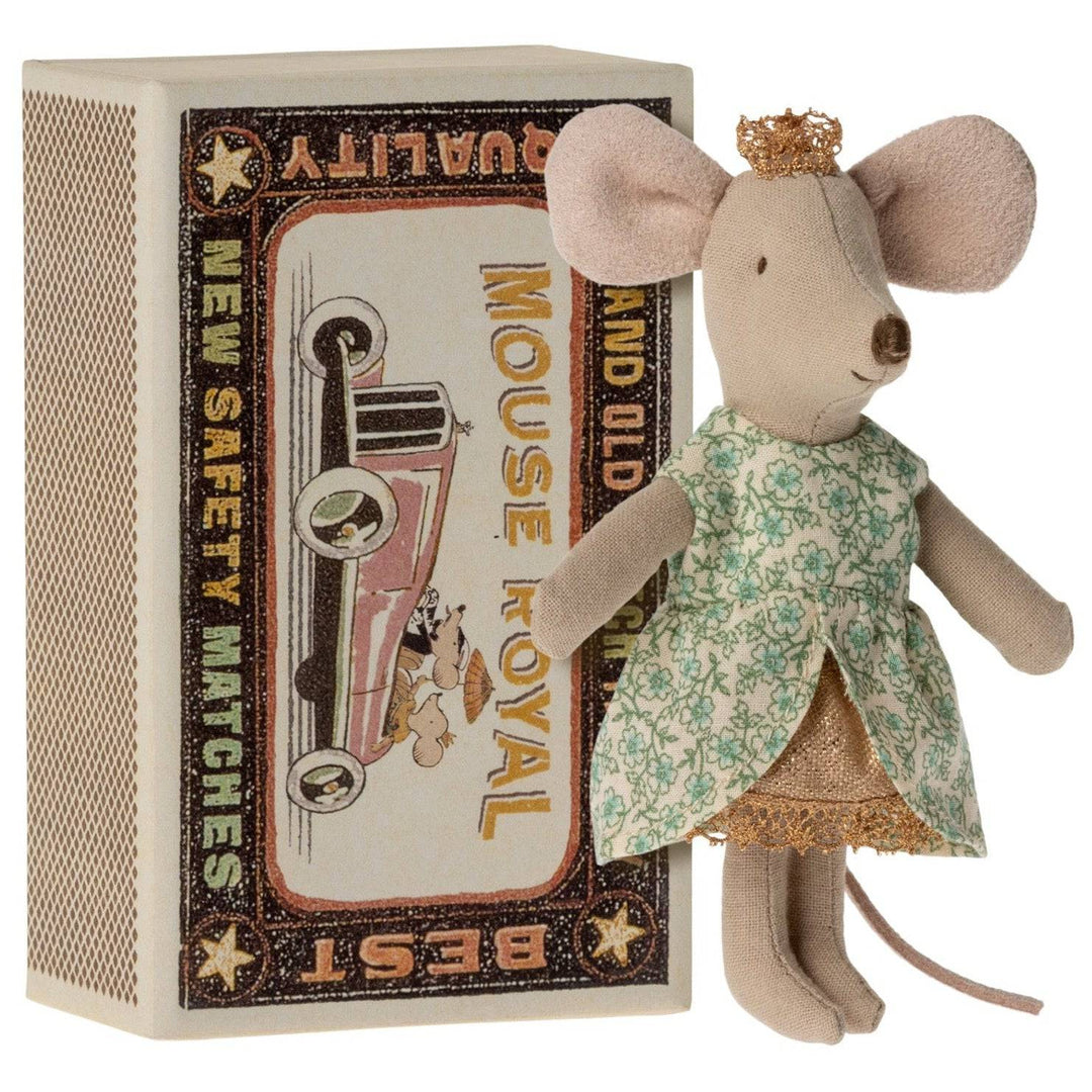 Maileg Princess Little Sister Mouse in a Matchbox - Stuffed Animals -  Bella Luna Toys