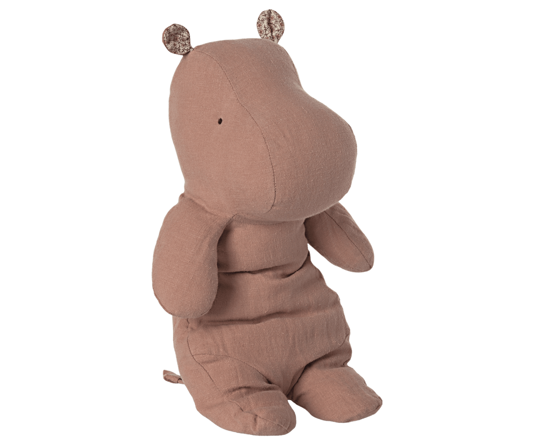 Maileg Safari Friends Hippo - Old Rose - Stuffed Animals -  Bella Luna Toys