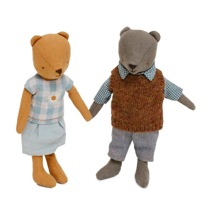 Maileg Teddy Bear Parents - Mom & Dad - Stuffed Animals -  Bella Luna Toys