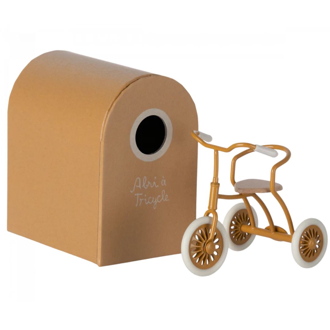 Maileg Ocher Tricycle- Dollhouse accessories- Bella Luna Toys