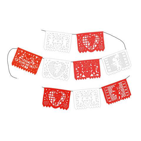 mexican-paper-cut-out-valentines-day flags pennants