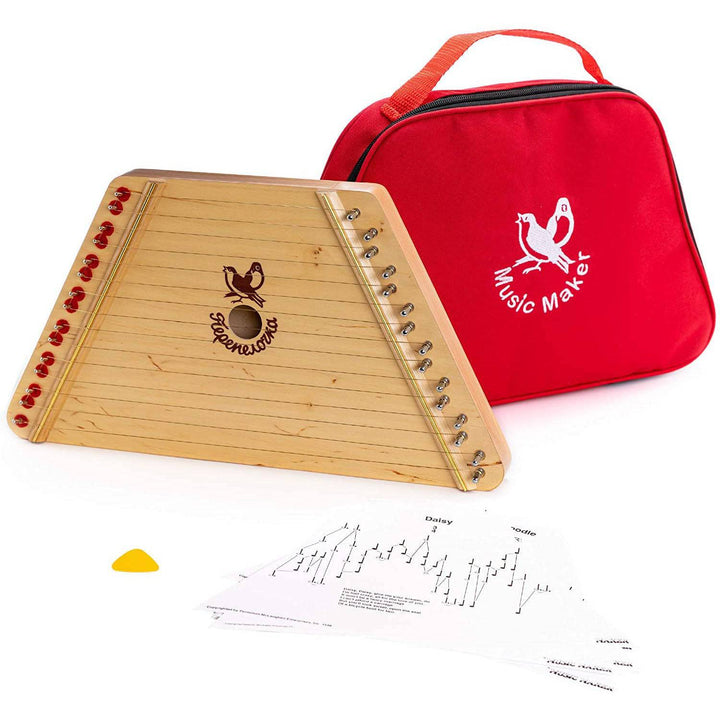 European Expressions - Wooden Zither - Lap Harp - Bella Luna Toys