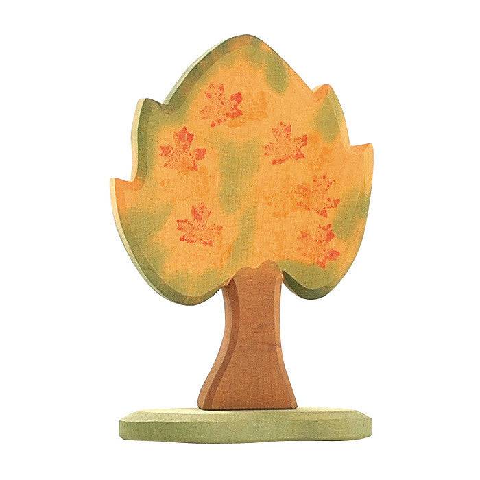 Ostheimer Maple Tree with Wooden Base