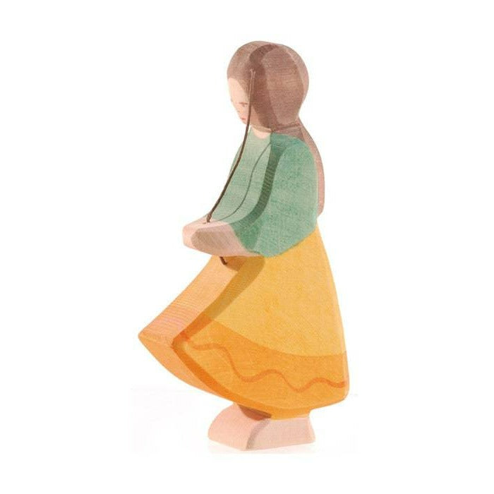 Ostheimer Goose Girl-wooden figure-Bella Luna Toys