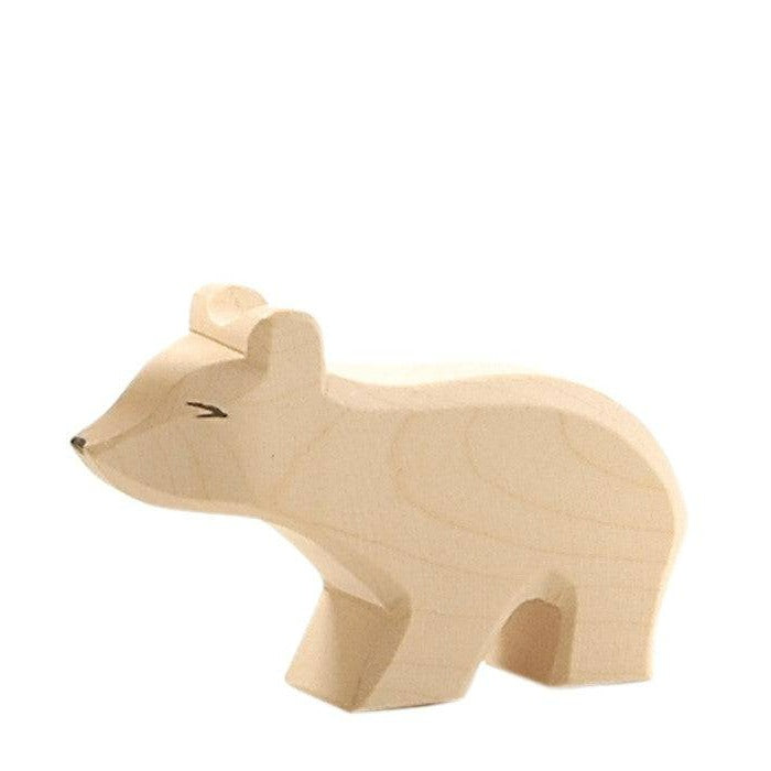 Ostheimer Polar Bear, Small with Long Neck-wooden figures-Bella Luna Toys