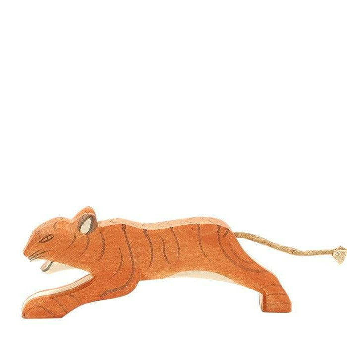 Ostheimer Tiger, Jumping-wooden figure-Bella Luna Toys