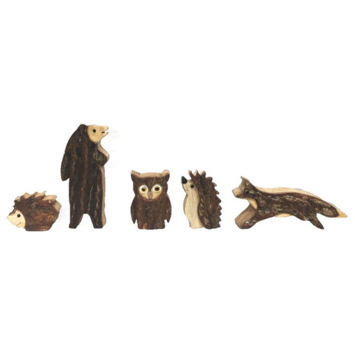 Papoose- Woodland Animals- Wooden Toys- Bella Luna Toys