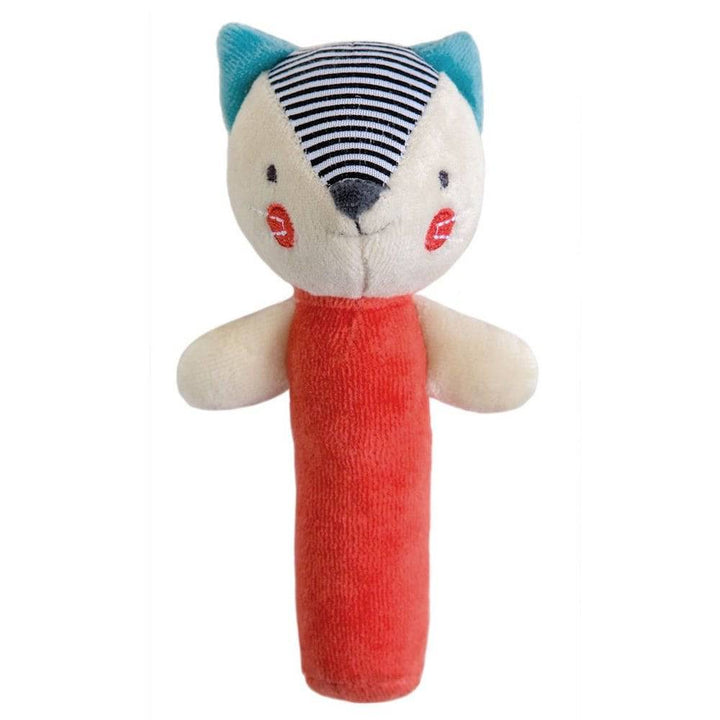 Petit Collage - Organic Fox Squeaker - Bella Luna Toys