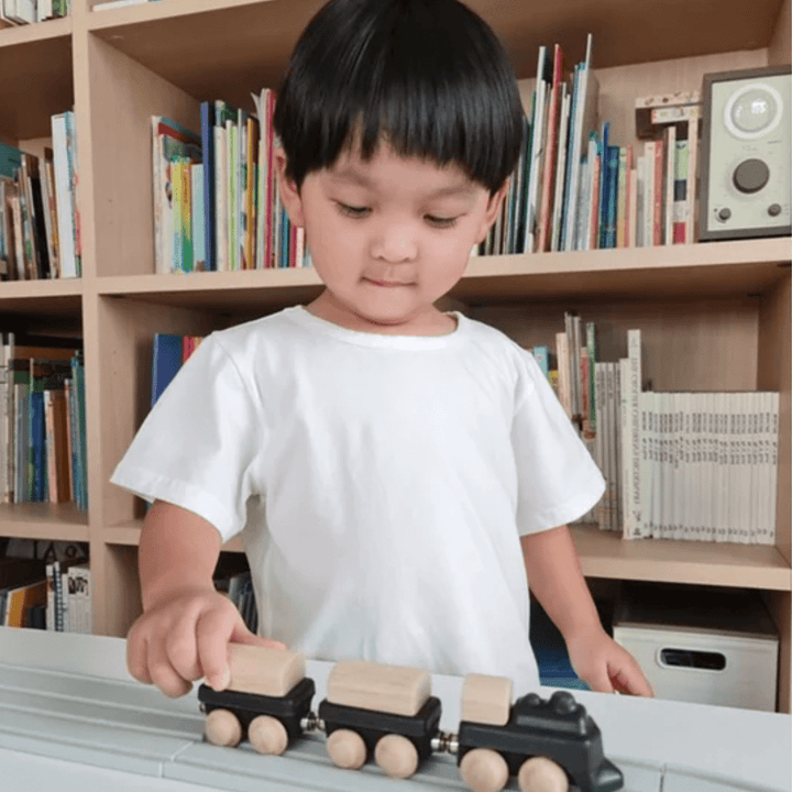 Plan Toys - Classic Wooden Train - Bella Luna Toys