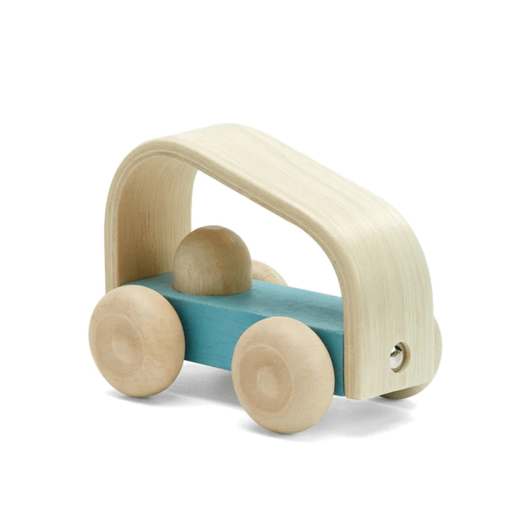 Plan Toys - First Wooden Car - Vroom Series - Bella Luna Toys