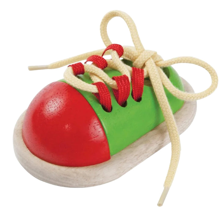 Plan Toys Tie-Up Shoe - Activity Toys - Bella Luna Toys