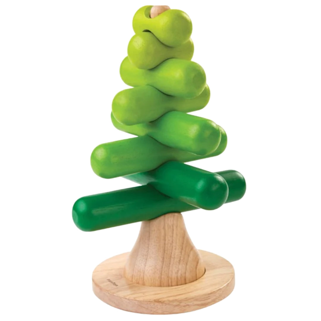 Plan Toys Stacking Tree- Wooden Toys- Bella Luna Toys