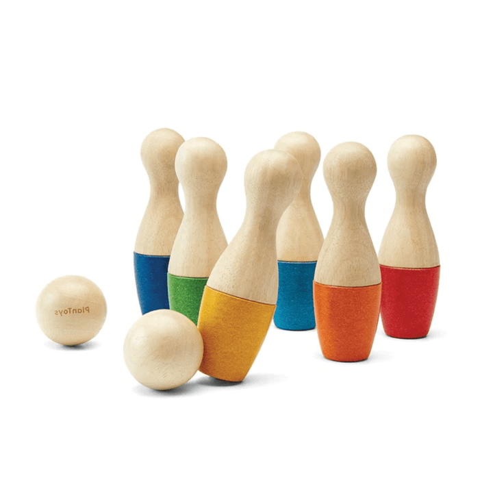 Plan Toys - Wooden Bowling Set - Bella Luna Toys