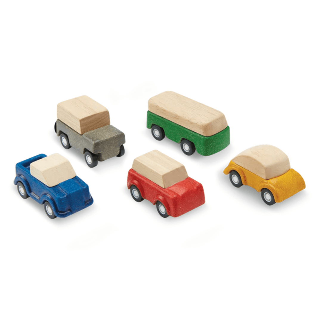 Plan Toys - Wooden PlanWorld Car Set - Bella Luna Toys